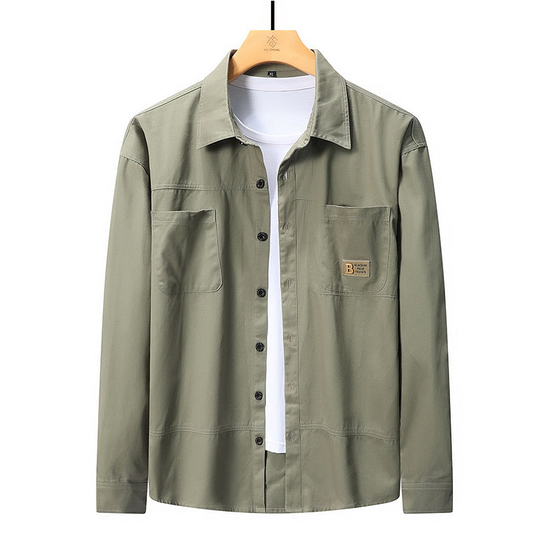 Herren Praktische und moderne Hemdjacke Echo Archiv