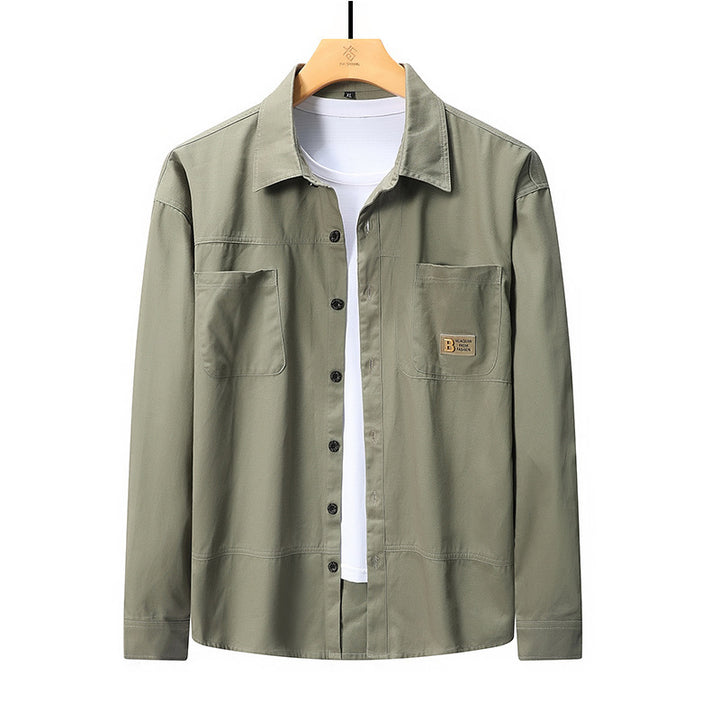 Herren Praktische und moderne Hemdjacke Echo Archiv