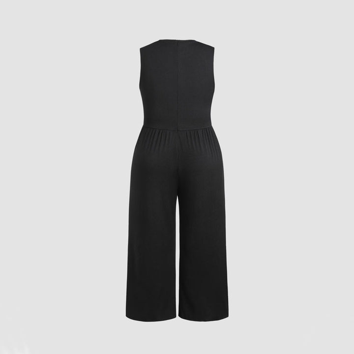 Damen Jumpsuit mit elegantem schulterfreiem Design und praktischen Seitentaschen Echo Archiv