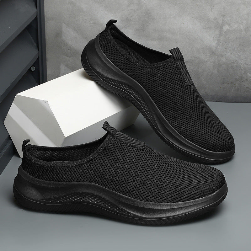 Unisex nan leichter Netzgewebe-Schlupf-Sneaker mit atmungsaktivem Obermaterial, dämpfender EVA-Zwischensohle und rutschfester Profilsohle Echo Archiv