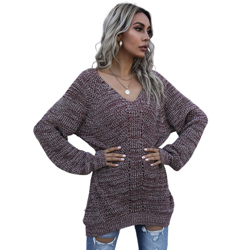 Damen Großer Strickpullover Echo Archiv