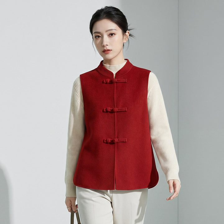 Damen Eleganter Wollmantel Echo Archiv