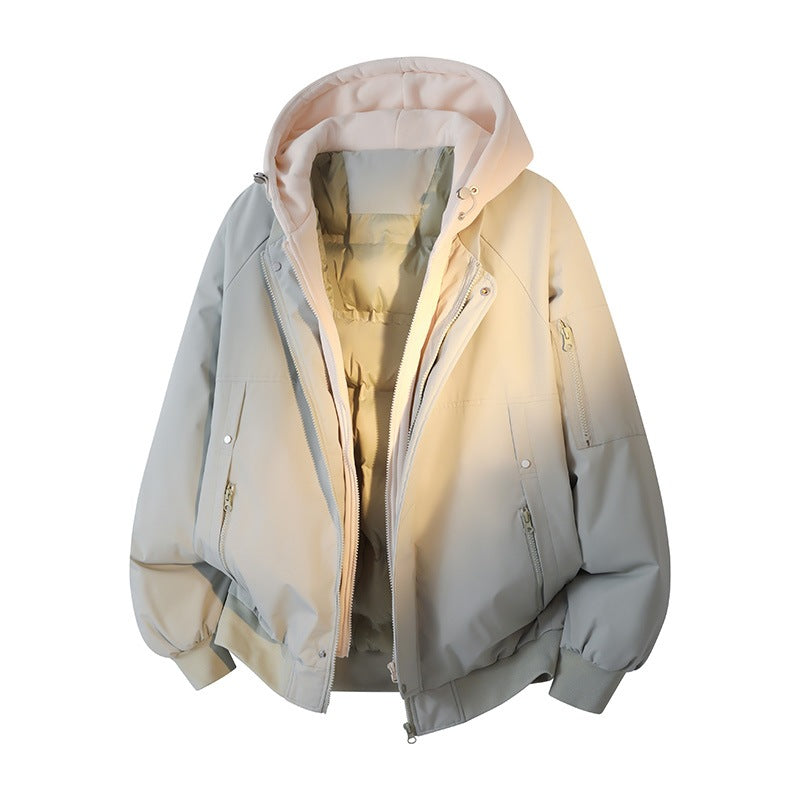 Herren Wasserabweisende Layering-Bomberjacke mit herausnehmbarer Kapuzen-Innenjacke Echoarchiv