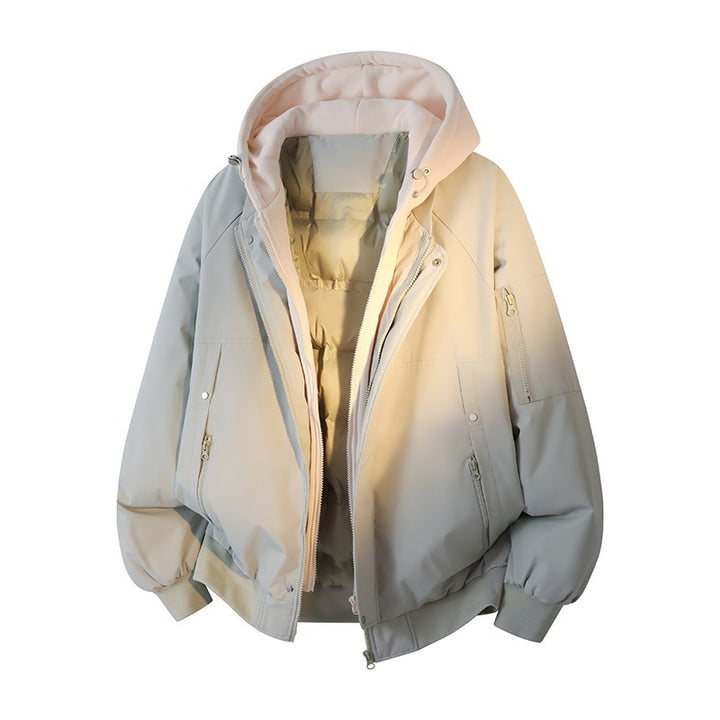 Herren Wasserabweisende Layering-Bomberjacke mit herausnehmbarer Kapuzen-Innenjacke Echoarchiv