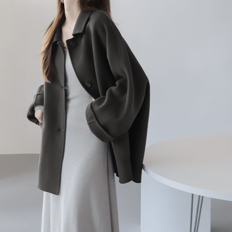 Damen Übergroße Utility-Jacke Echoarchiv