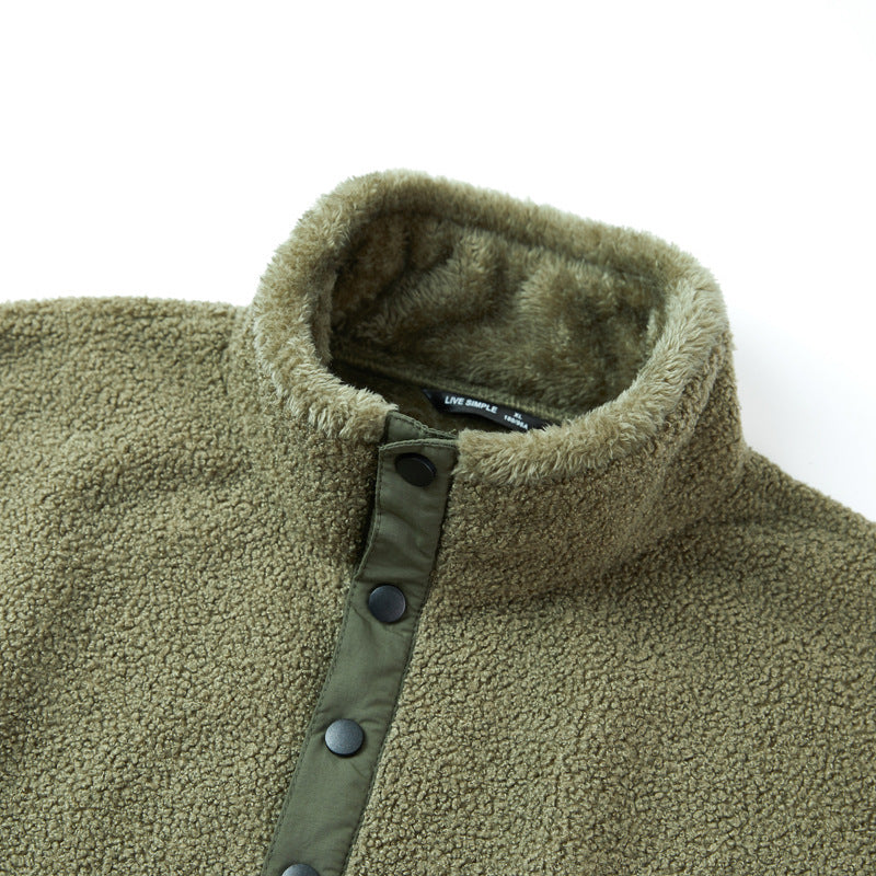 Herren Strapazierfähige Fleecejacke mit funktionalem Kragen Echo Archiv