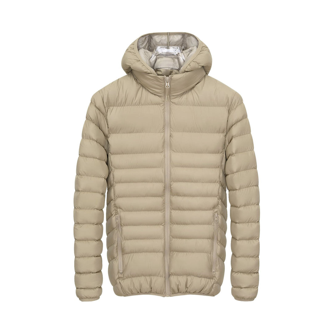 Herren Wärmeisolierte Steppjacke mit Kapuze Echo Archiv