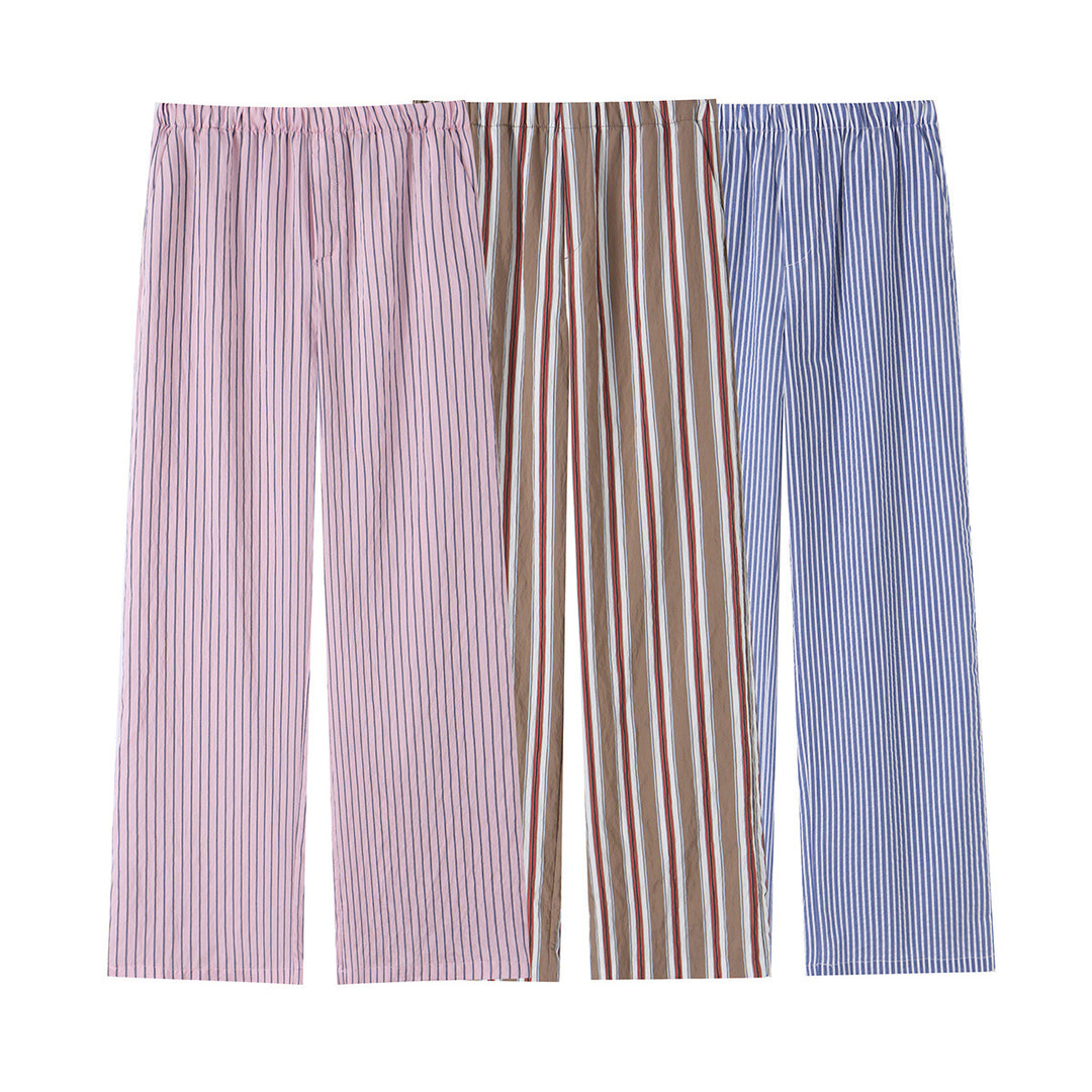 Damen Pyjamahose mit elastischem Bund und geradem Bein Echo Archiv