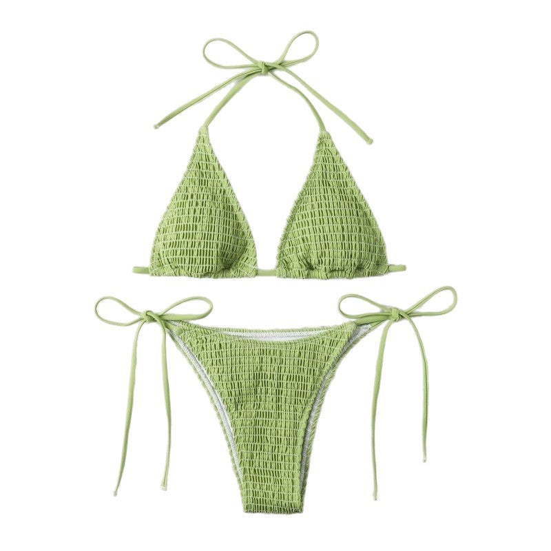 Damen Raffinierter Triangel-Bikini mit verstellbaren Bändern Echo Archiv