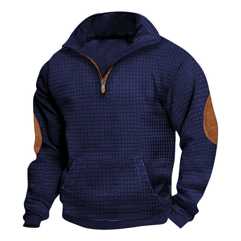 Herren sportlicher Kapuzenpullover mit strukturiertem Design und praktischen Taschen Echoarchiv