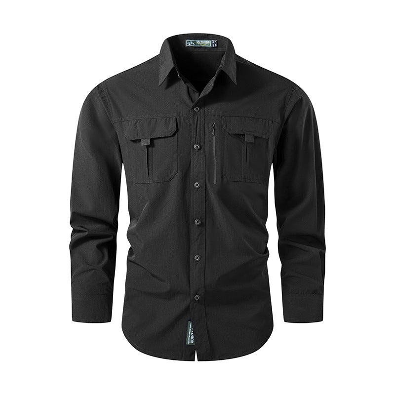 Herren Funktionales Outdoor-Hemd Echo Archiv
