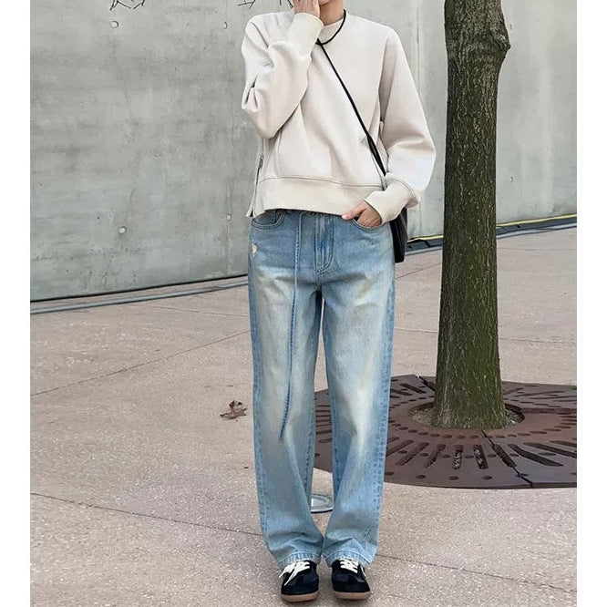 Damen Bequemer Sweatshirt mit raglan Ärmel Echoarchiv