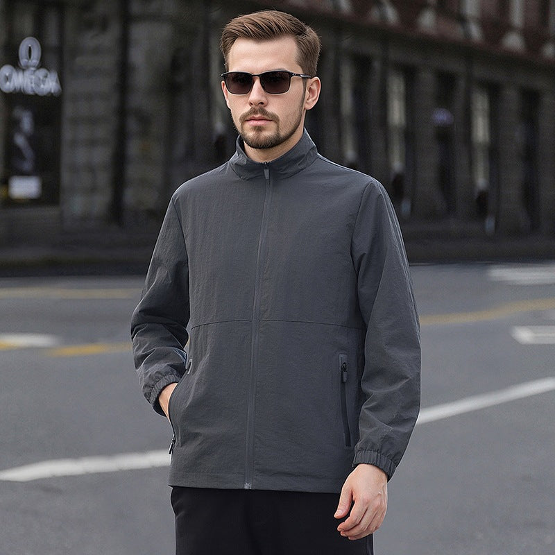 Herren Leichte Windjacke Echo Archiv