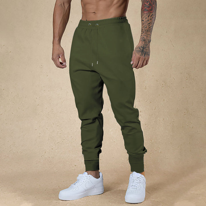 Herren lässige Sportpants mit elastischem Bund und seitlichen Taschen Echoarchiv