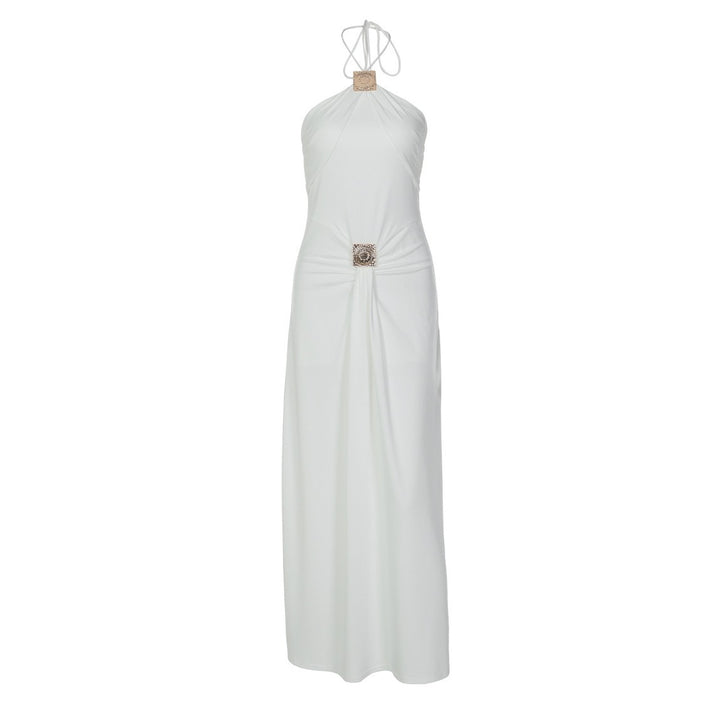 Damen Elegantes Wickelkleid mit raffiniertem Halterneck Echo Archiv