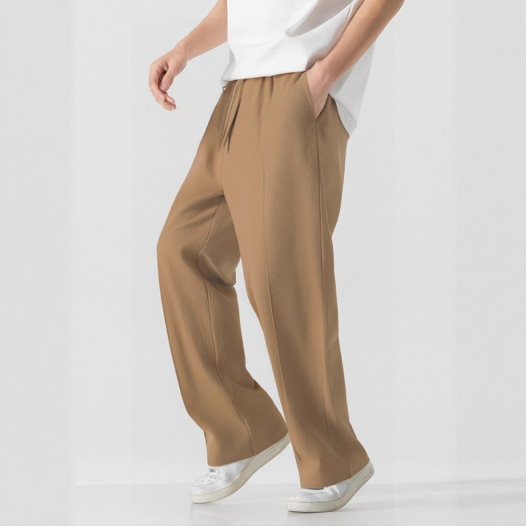 Herren Elegante, weite Freizeithose aus atmungsaktivem Gewebe Echoarchiv