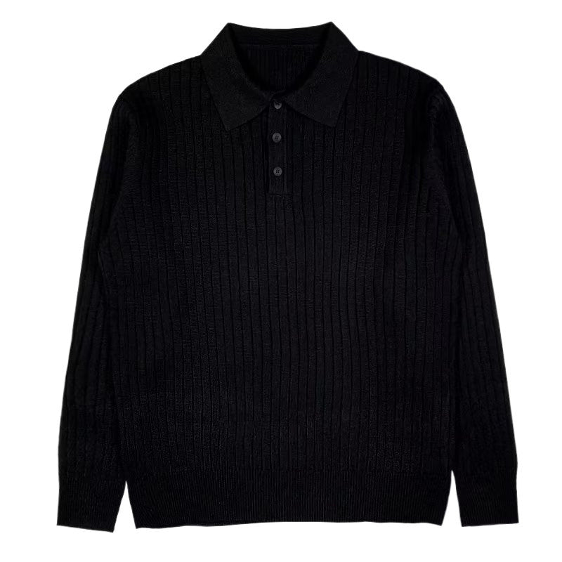 Herren Elegantes Feinstrick-Polohemd – Cavello