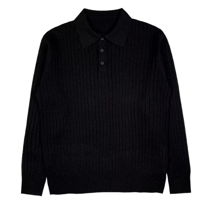 Herren Elegantes Feinstrick-Polohemd – Cavello
