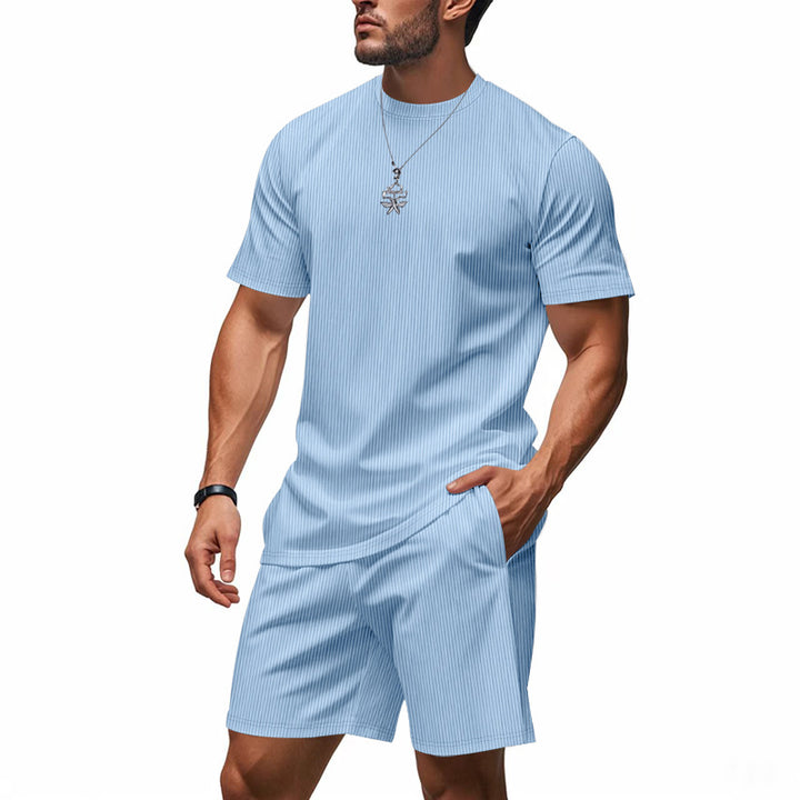 Herren stylishes Freizeit-Set aus atmungsaktivem Material Echoarchiv