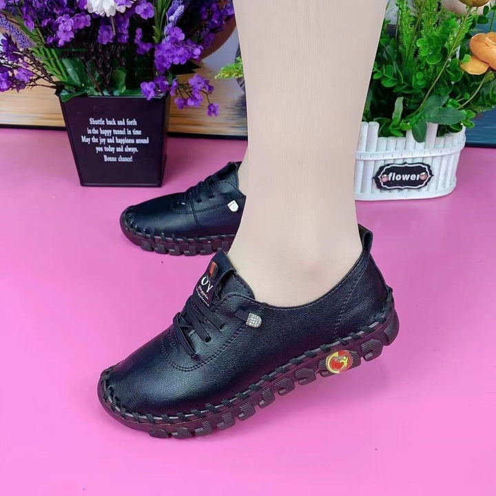 Damen nan flexible faltbare Freizeitsneaker mit stoßdämpfender Profilsohle Echo Archiv