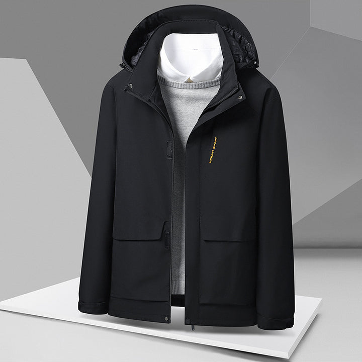 Herren Funktionale Wetterjacke Echo Archiv