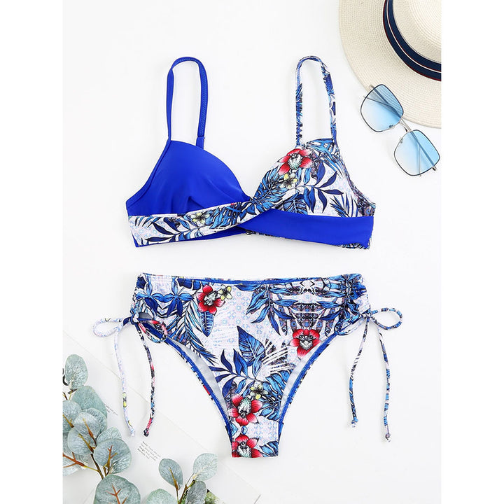 Damen Design-Bikini mit modernem Wickel-Detail Echo Archiv