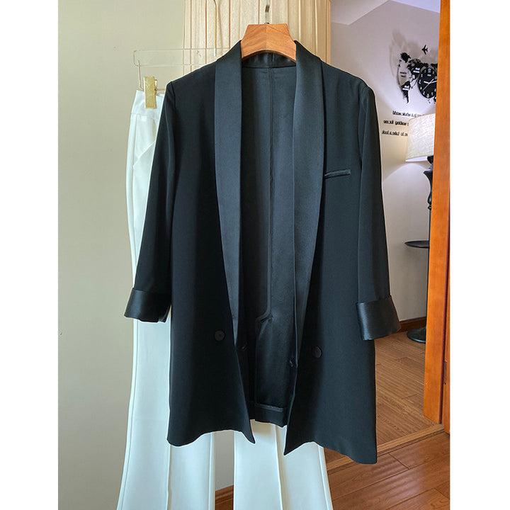 Damen Eleganter Smoking-Blazer Echoarchiv