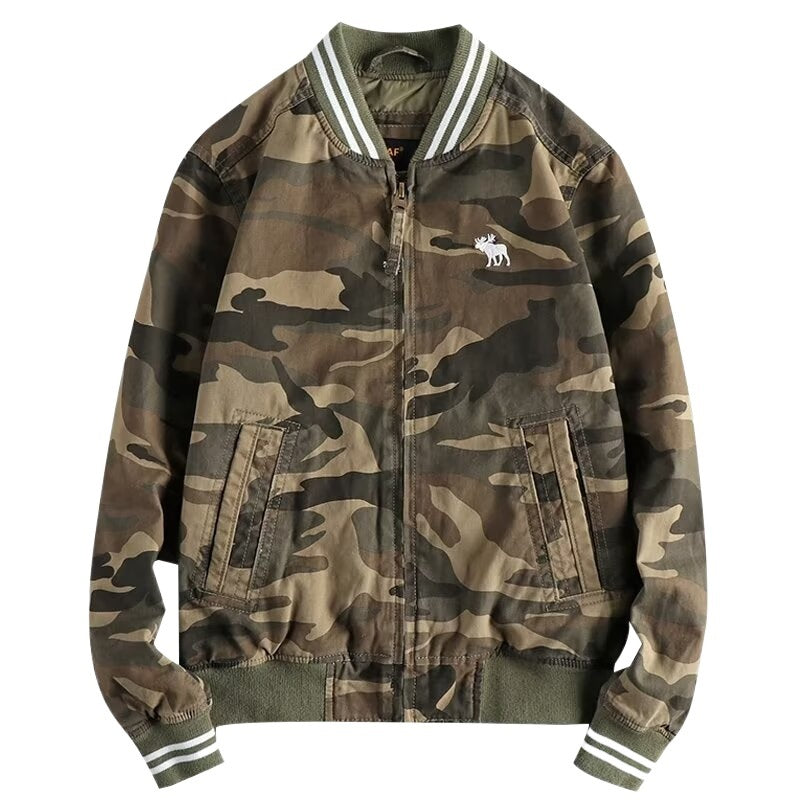 Herren Camouflage Bomberjacke Echo Archiv