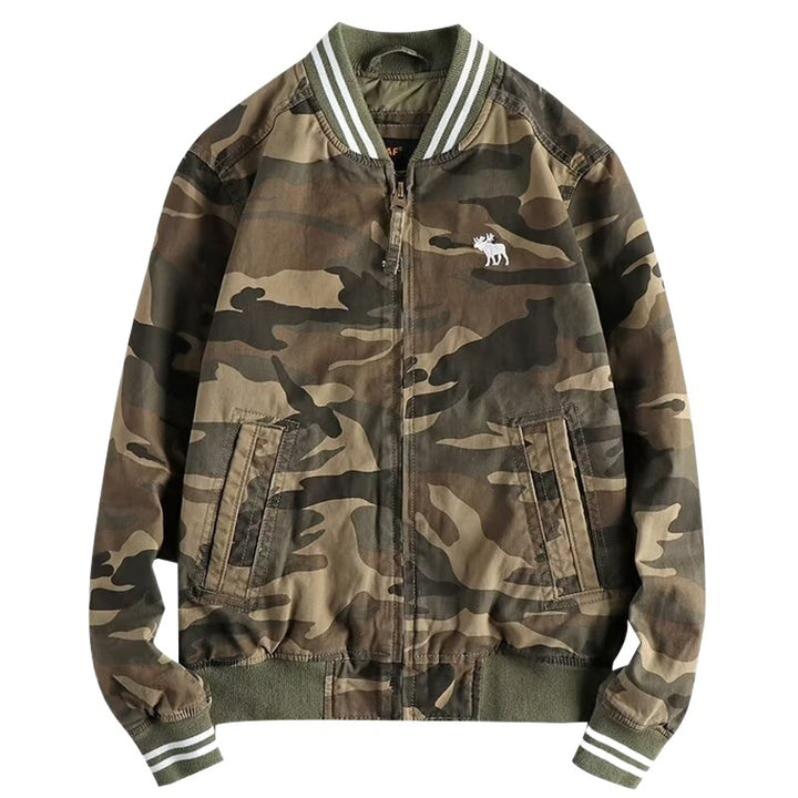 Herren Camouflage Bomberjacke Echo Archiv