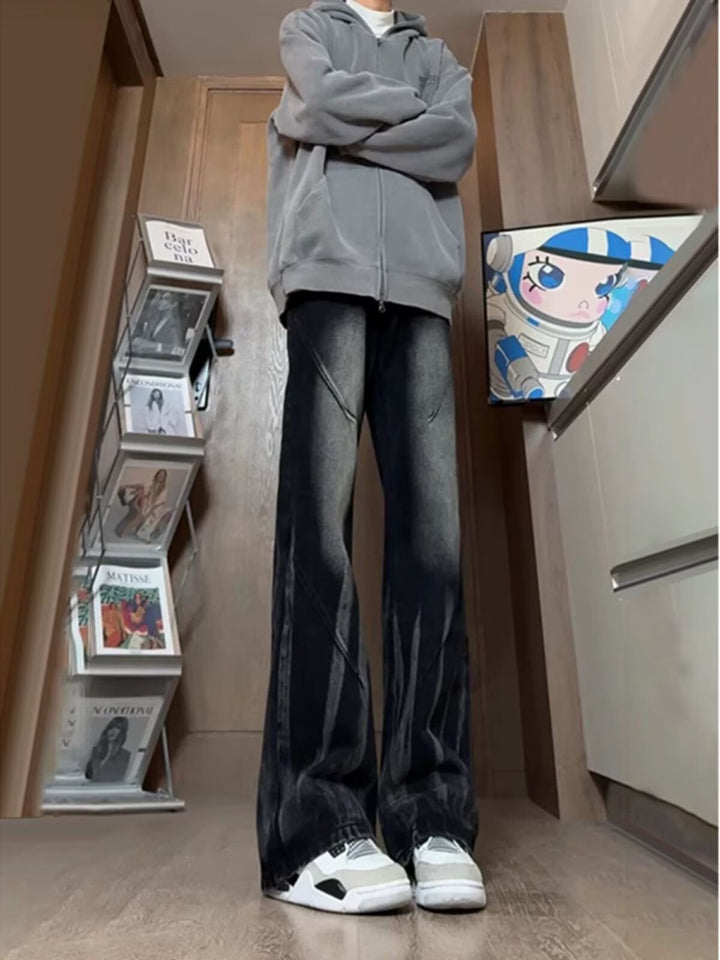 Herren lässige baggy Jeans im used Look Echoarchiv