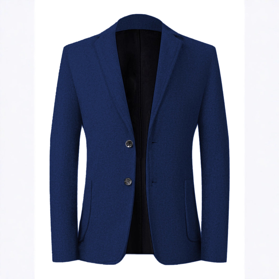 Herren eleganter, strukturierter Anzugblazer Echoarchiv