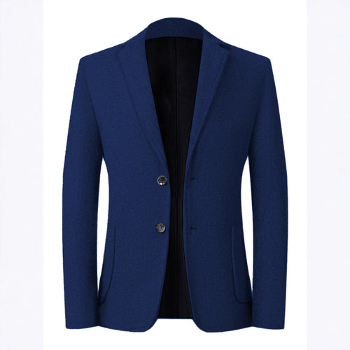 Herren eleganter, strukturierter Anzugblazer Echoarchiv