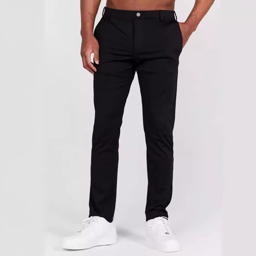 Herren Elastische Slim-Fit Chinohose Echoarchiv