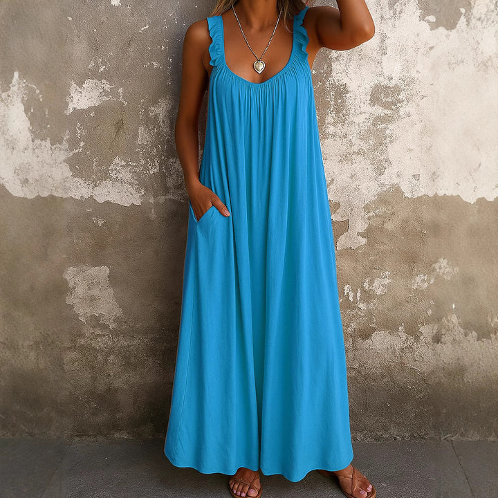 Damen Sommerliches Maxikleid Echo Archiv