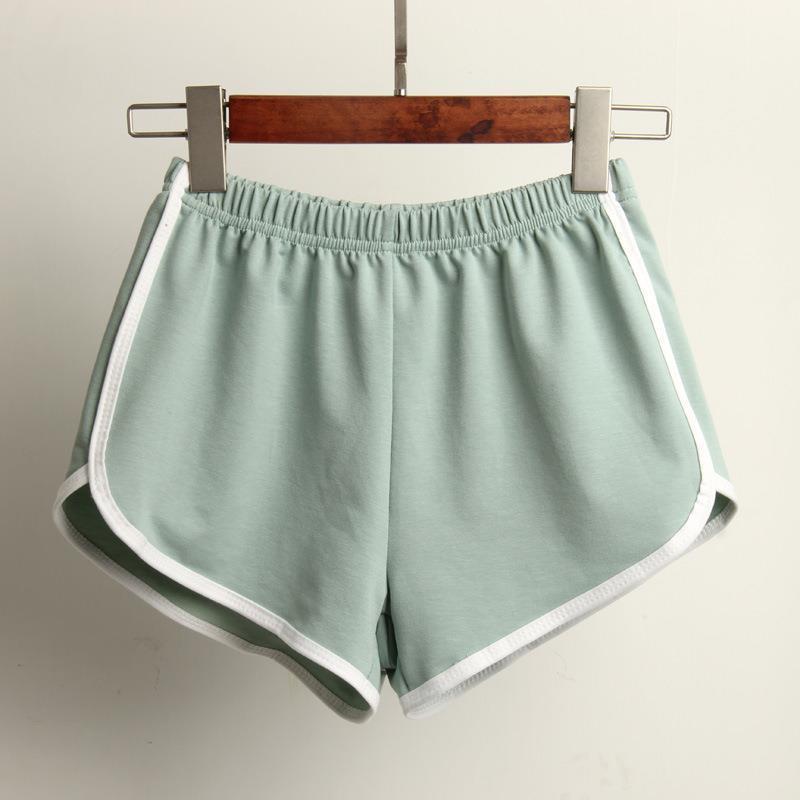Damen Sportliche Shorts mit elastischem Bund und Kontraststreifen Echo Archiv