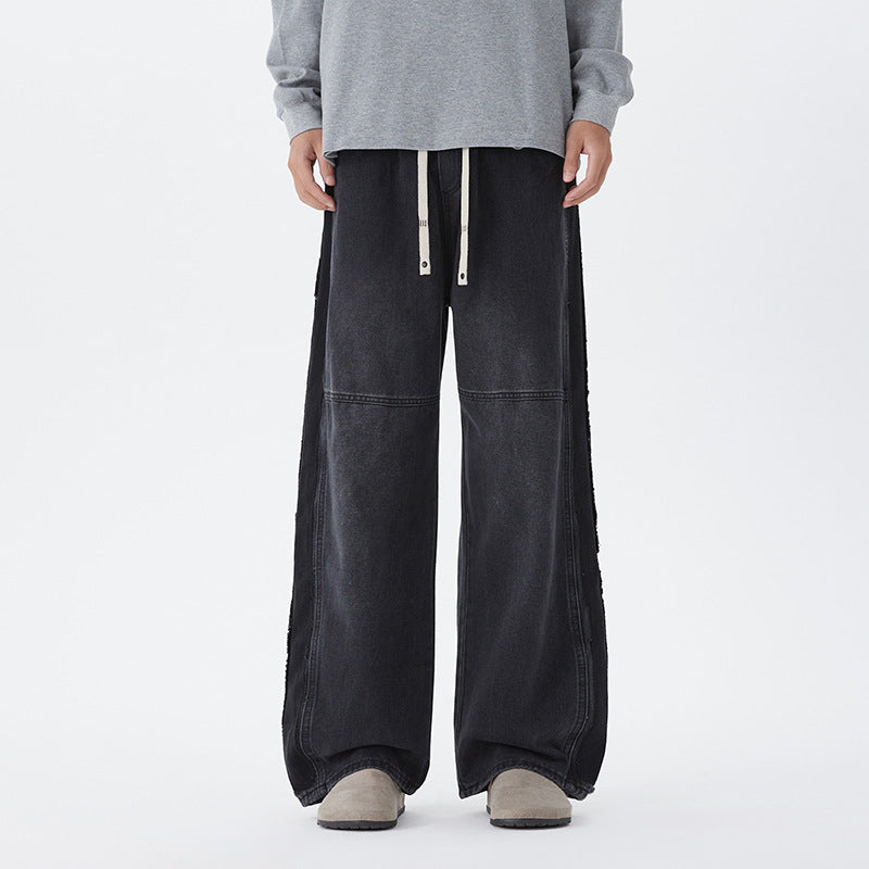 Herren Weit geschnittene Jeans mit innovativem Design Echoarchiv