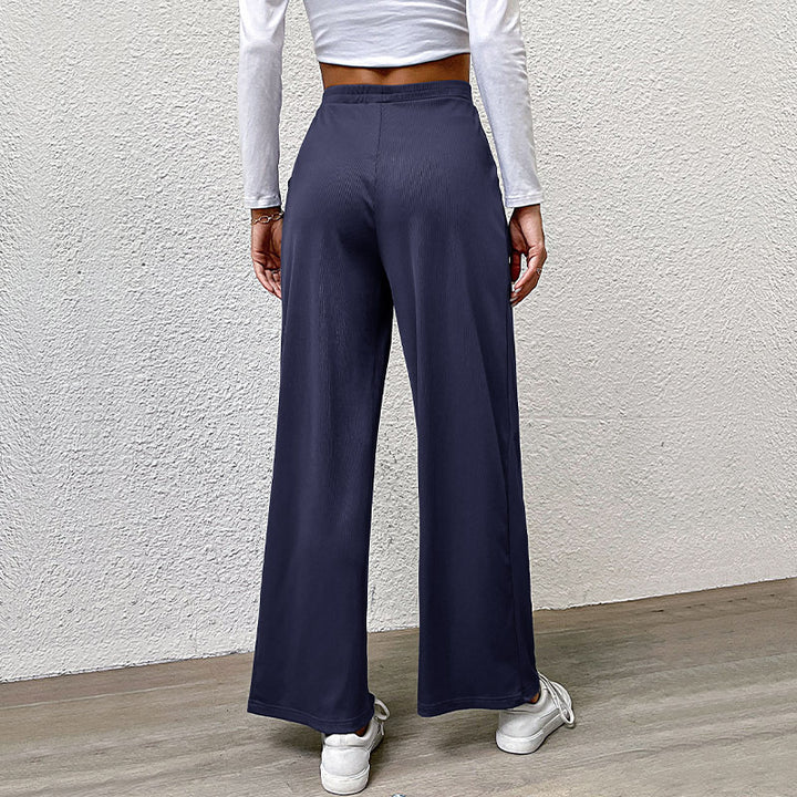 Damen Hochtaillierte weite Hose Echo Archiv