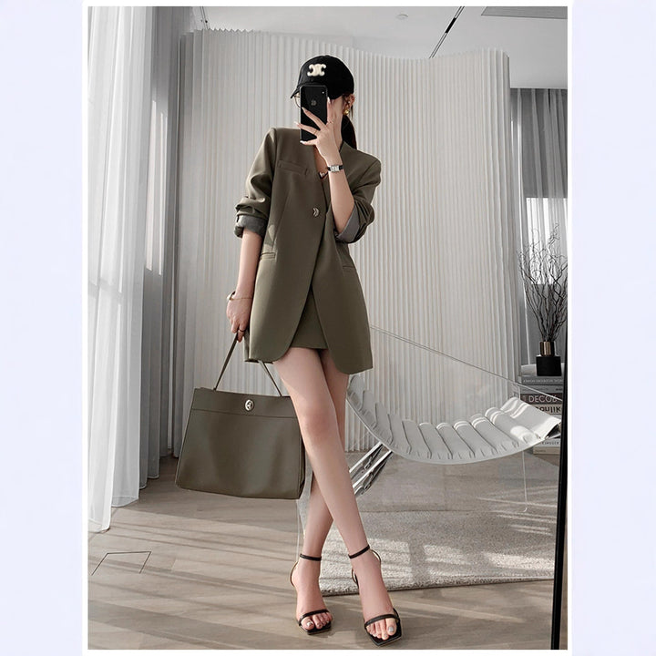 Damen Eleganter Blazer mit Rock Echoarchiv