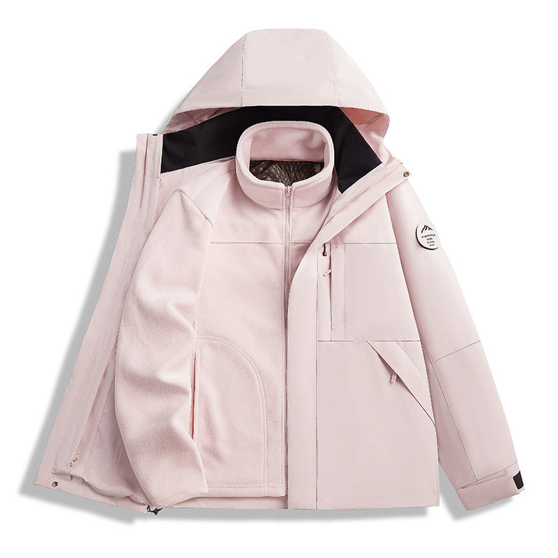 Herren Wasserfeste Outdoorjacke Echo Archiv