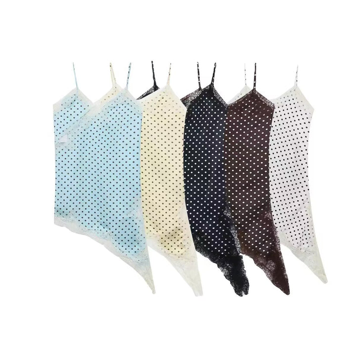 Damen asymmetrisches Spaghetti-Top Echo Archiv