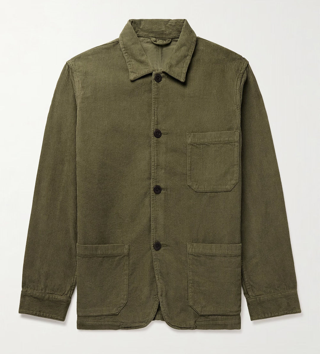Herren lässige Cordjacke mit praktischen Taschen Echoarchiv