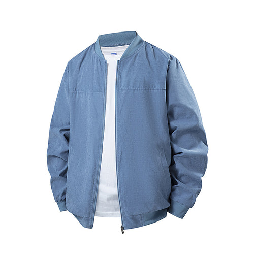 Herren Leichte Übergangsjacke mit hohem Kragen und Seitentaschen Echo Archiv