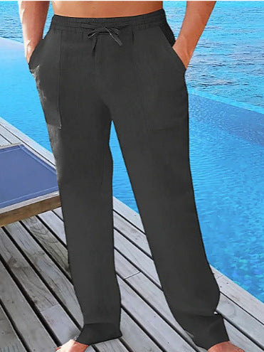 Herren Bequeme Freizeithose mit elastischem Bund und praktischen Taschen Echoarchiv
