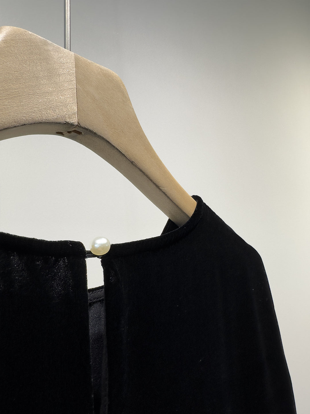 Damen Luxuriöses Velour Wickeloberteil Echoarchiv