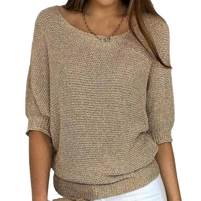 Damen lässiger Pullover Echoarchiv