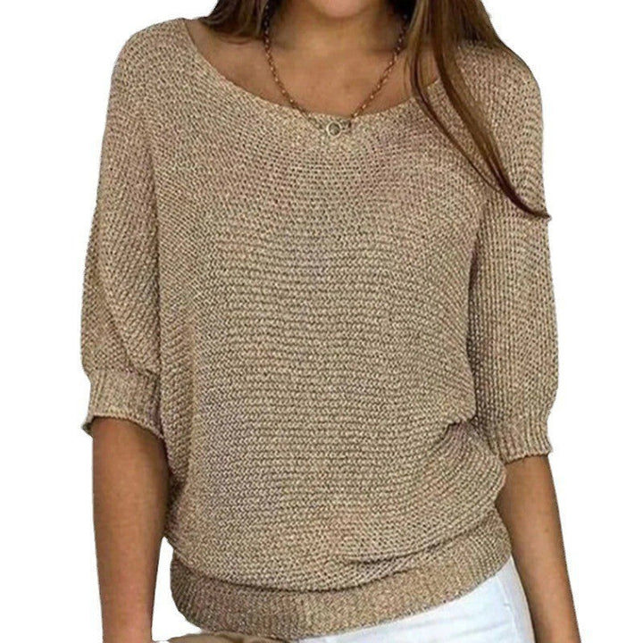 Damen lässiger Pullover Echoarchiv