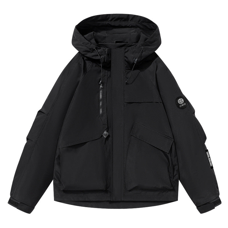 Damen Utility-Softshelljacke mit Kapuze, wasserabweisender Membran und Multifunktionstaschen Echo Archiv