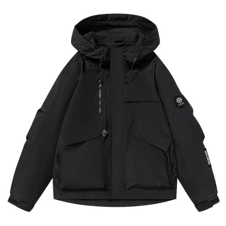 Damen Utility-Softshelljacke mit Kapuze, wasserabweisender Membran und Multifunktionstaschen Echo Archiv