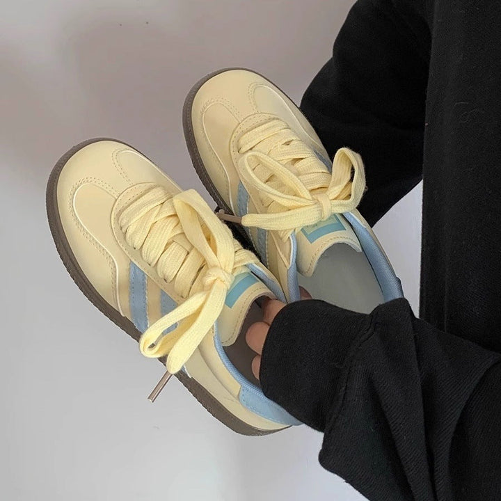 Damen Sneakers mit weichem Obermaterial und trendigen Farbakzenten Echo Archiv