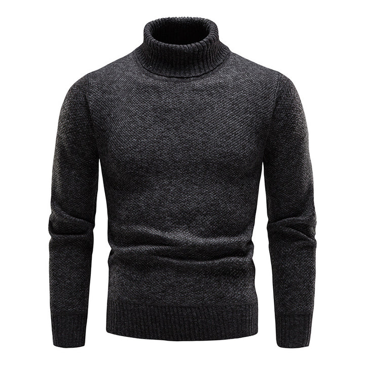 Herren Rollkragenpullover aus weicher Strickware Echoarchiv